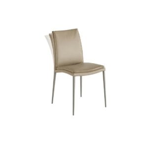 Asia Soft With Metal Legs Dining Chair By Eforma