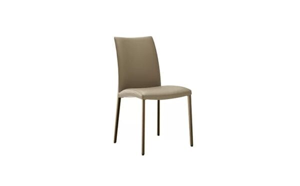 Asia With Metal Legs Dining Chair By Eforma
