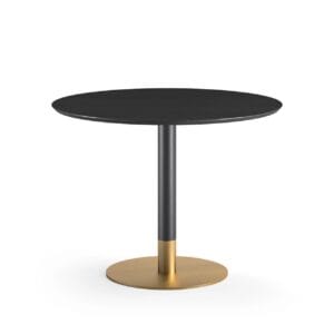 Cilindro Bistro With Glass Top Coffee Table By Eforma