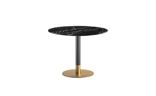 Cilindro Bistro With Marble Top Coffee Table By Eforma
