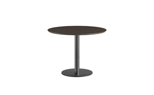 Cilindro Bistro With Wooden Top Coffee Table By Eforma