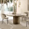 Cilindro With Ceramic Top Dining Table By Eforma 1