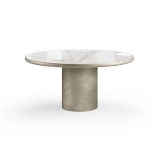 Cilindro With King Ceramic Top Dining Table By Eforma