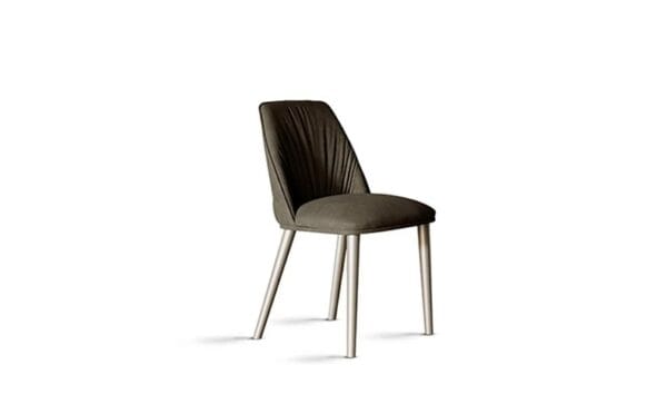 Diva With Metal Legs Dining Chair By Eforma