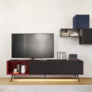 Domino Mono Tv Wall Unit By Logo