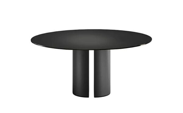 Dora With Glass Top Dining Table By Eforma