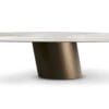 Dorado With Ceramic Top Dining Table By Eforma 1