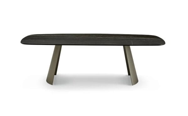 Dorian With Ceramic Top Dining Table By Eforma