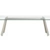 Dorian With Glass Top Dining Table By Eforma 1