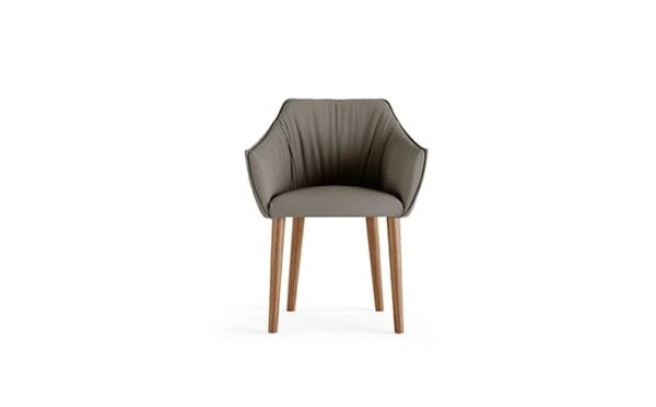 Era With Wooden Legs Armchair By Eforma