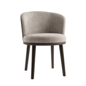Ginger With Wooden Legs Dining Chair By Eforma