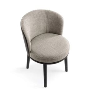 Ginger With Wooden Legs Dining Chair By Eforma 2