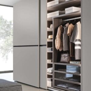 Horizontal Sliding Door Wardrobe By Logo 3