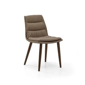 Lady With Wooden Legs Dining Chair By Eforma