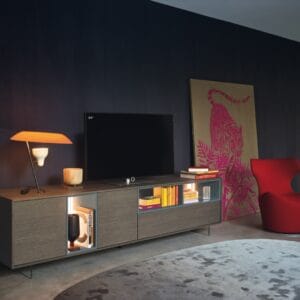 Lampo Open Tv Wall Unit By Logo 3