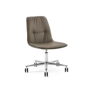 Lisa 5 Ways Swivel Chair by Eforma