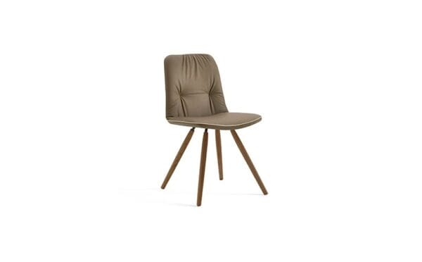 Lisa Wooden Trestle Dining Chair By Eforma