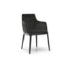 Max Diamond With Wooden Base Dining Chair By Eforma 1