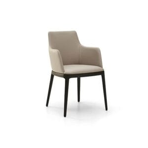 Max With Wooden Base Dining Chair By Eforma 2