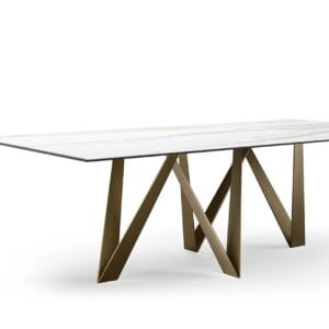 Noa With Ceramic Top Dining Table By Eforma 2
