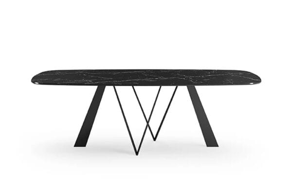 Noa With Marble Top Dining Table By Eforma