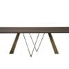Noa With Wooden Top Dining Table By Eforma 1