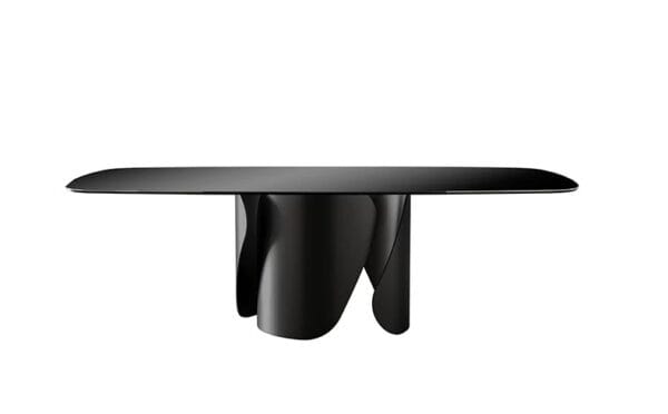 Onda With Glass Top Dining Table By Eforma
