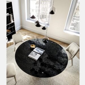 Onda With Glass Top Dining Table By Eforma 3