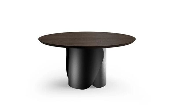 Onda With Wooden Top Dining Table By Eforma