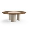 Plai With Wood And Ceramic Top Dining Table By Eforma 1