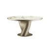 Rotolo With Ceramic Top Dining Table By Eforma 1