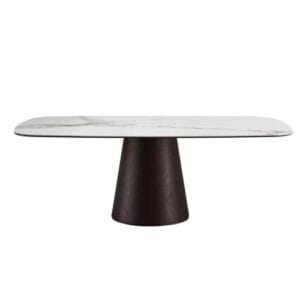 Teo With Ceramic Top Dining Table By Eforma 2