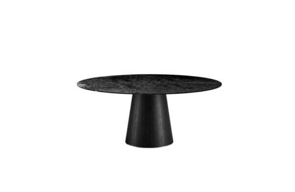 Teo With Glass Top Dining Table By Eforma
