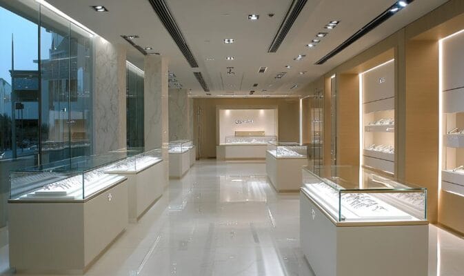 A fit out project in Dubai