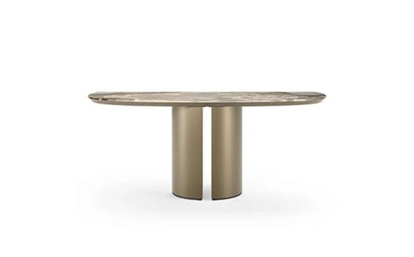 Dora With Ceramic Top Console Table By Eforma