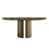 Dora With Marble Top Console Table By Eforma 1