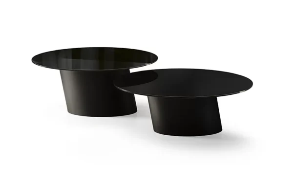 Dorado Low With Glass Top Coffee Table By Eforma