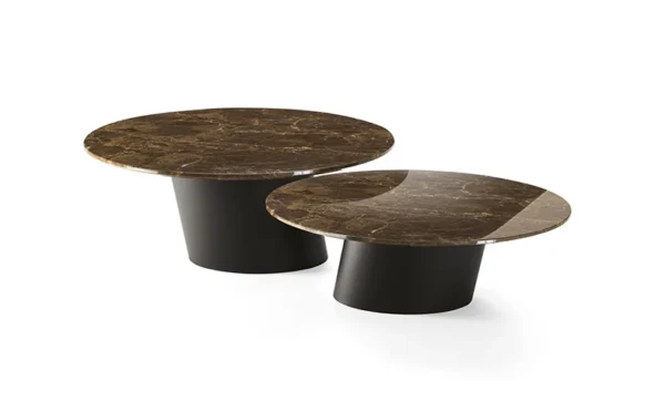 Dorado Low With Marble Top Coffee Table By Eforma