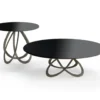 Febe Low With Glass Top Coffee Table By Eforma 1