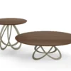 Febe Low With Wood Top Coffee Table By Eforma 1