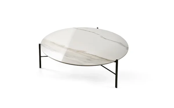 Jack With Ceramic Top Coffee Table By Eforma