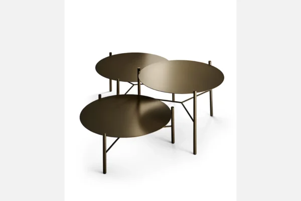 Jack With Metal Top Coffee Table By Eforma