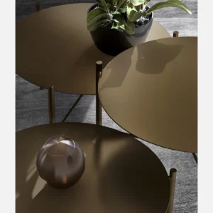 Jack With Metal Top Coffee Table By Eforma 3