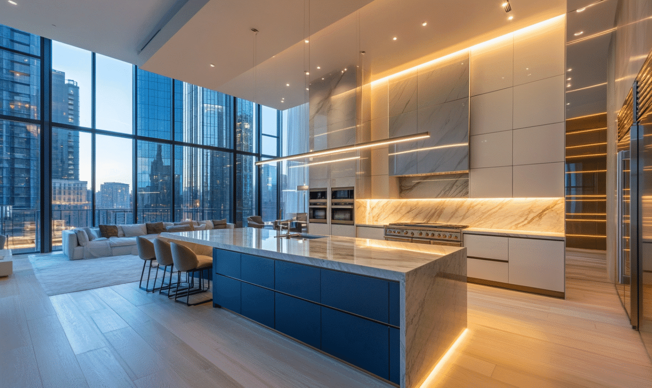 Kitchen cabinet doors in Dubai kitchen