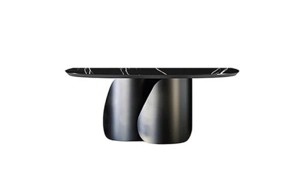 Onda With Ceramic Top Console Table By Eforma