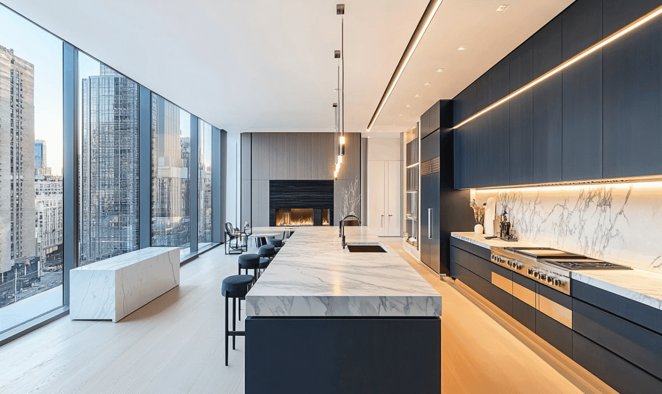 different types of kitchen cabinet doors in Dubai