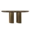 Plai With Marble Top Console Table By Eforma 1