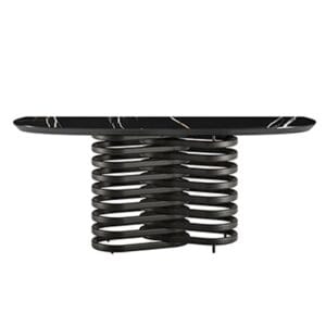 Rotolo With Ceramic Top Console Table By Eforma