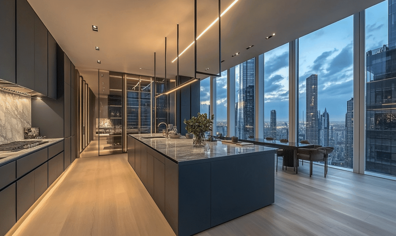Select different types of kitchen cabinet doors