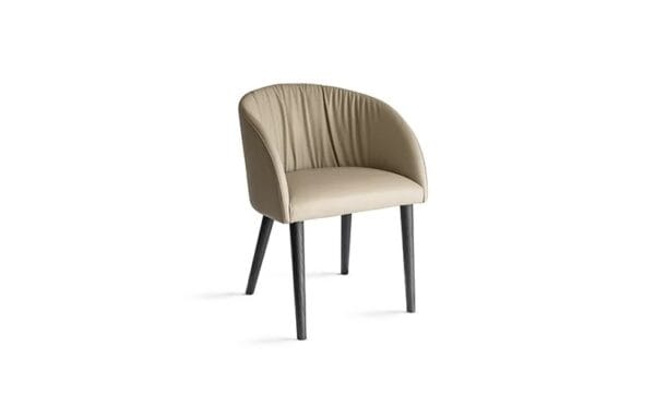 Vulcano With Wooden Legs Armchair By Eforma